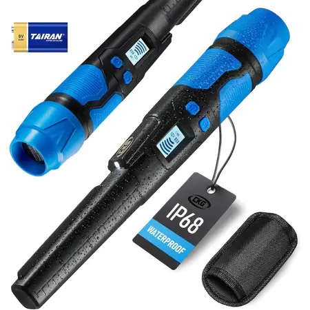 Professional Metal Detector Wand with LCD Screen